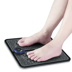 2024 New Design Feet Acupoints Massage Mat Muscle Stimulator Electric Ems Foot Massager for Pain Relief