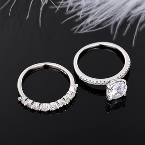 Set di Anelli Semplici per Coppie, Gioielli d'Amore per Matrimonio per Donne e Uomini - Product Image 6