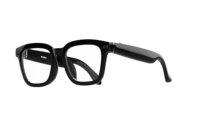 Lunettes Intelligentes Meta avec Double Caméra 1080P, Assistant Vocal IA, Appel Téléphonique, Chargement Type-C, Monture en Plastique et Titane