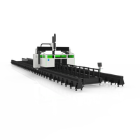 Machine de découpe laser à fibre CNC série H7 pour grands profilés métalliques, tubes et aciers de construction
