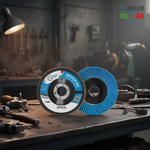 Disque à lamelles classique Fervi Zircocer 115 mm, meule sans fer pour le métal - Product Image 2