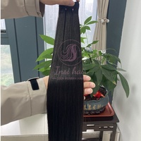 Échantillon gratuit Paquets de cheveux vietnamiens crus Vendeur Vente en gros de cheveux crus à cuticules alignées Paquet de cheveux crus alignés à cuticules