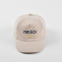 Moinmlon Primavera Verano estilo coreano gorra de béisbol para niños bordado bebé sombrilla transpirable algodón protector solar sombrero