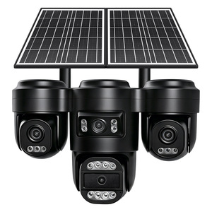 Nueva Cámara Solar 4G con Giro/Inclinación, Visión Nocturna de Cuatro Imágenes a Todo Color, Audio Bidireccional, Aplicación <span class=keywords><strong>ICSee</strong></span>, Resistente al Agua HD IP66 - Product Image 6