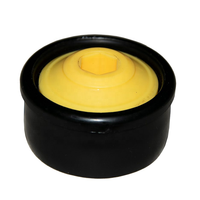Capuchon d'extrémité de roulement à rouleaux de convoyeur PA6/Nylon 38/48/50mm-Boîtier de roulement en plastique pour systèmes de rouleaux par gravité