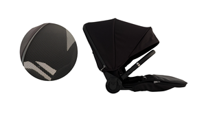 Cochecito paraguas plegable para bebé con ruedas grandes y parasoles para sistema de viaje 3 en 1 - Product Image 6
