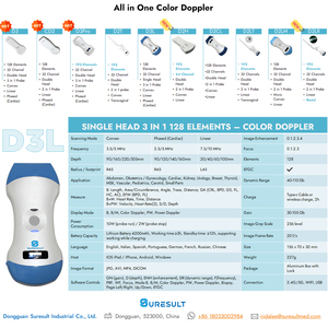 Melhor Sonda de Ultrassom 3-em 1 para OB-GYN e Imagem Cardíaca com Doppler Colorido 7.5/10 MHz Sonda Linear Fonte de Energia Elétrica - Product Image 6