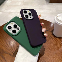 Coque en silicone anti-rayures pour iPhone 17 Pro Max 17 Air 16 15 14