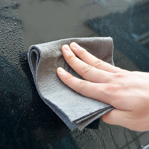 Paño de limpieza de microfibra normal <span class=keywords><strong>para</strong></span> ventanas de automóviles y uso de cocina trapos reutilizables <span class=keywords><strong>para</strong></span> limpieza de platos de vidrio de gafas - Product Image 4