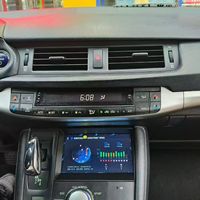 Für Lexus CT200H 2011-2018 7-Zoll GPS-Navigation mit Split-Screen-Touchscreen, DSP, Android Auto, CarPlay, Mirror Link, Armaturenbrett-Halterung