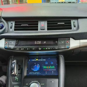 สำหรับ Lexus CT200H ปี 2011-2018 จอ GPS นำทางขนาด 7 นิ้ว พร้อมหน้าจอสัมผัสแบบแยกส่วน ระบบ DSP รองรับ Android Auto CarPlay Mirror Link ติดตั้งบนแผงหน้าปัด - Product Image 5