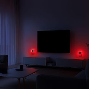 Lot de 4 veilleuses LED <span class=keywords><strong>à</strong></span> brancher avec capteur de lumière intégré, lampe de nuit <span class=keywords><strong>à</strong></span> lumière douce pour couloir domestique - Product Image 4