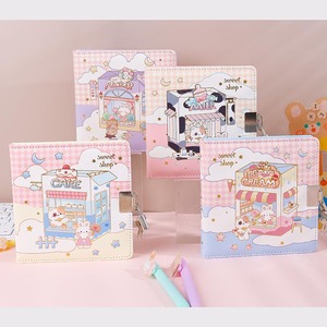 Nhà Máy Dễ Thương Văn Phòng Phẩm Ngọt Ngào Cửa Hàng Hoa Tinh Tế Máy Tính Xách Tay Sinh Viên Nhật Ký Tạp Chí Món Quà Máy Tính Xách Tay Nhật Ký Với Khóa - Product Image 2