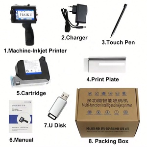 Trọng lượng nhẹ trực tuyến mã hóa máy in cho công nghiệp ghi nhãn oncardboard - Product Image 6