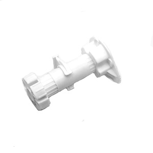 Pieds réglables en PP pour armoires de cuisine, 10 cm, blanc pur, en plastique, à clipser pour armoires, placards et meubles - Product Image 5
