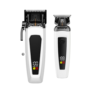 Ensemble de tondeuses à <span class=keywords><strong>cheveux</strong></span> sans fil professionnelles pour barbier, <span class=keywords><strong>tondeuse</strong></span> à <span class=keywords><strong>cheveux</strong></span> haute vitesse, machine à couper les <span class=keywords><strong>cheveux</strong></span> pour barbier avec base de charge - Product Image 5