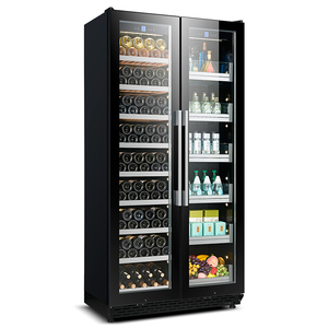NE-427D-12 545/760L Capacity <b>Wine</b> Fridge Dual-Zone Compressor <b>Wine</b> Cooler for Household Restaurant Use - Product Image 2