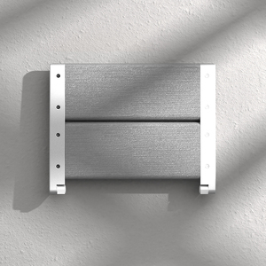 Panca Portascarpe Pieghevole in Lega di Alluminio e Legno da Parete con Vano Portaoggetti per Ingresso, Bagno e Corridoio - Product Image 5