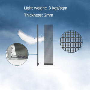 Écran <span class=keywords><strong>d</strong></span>'affichage holographique LED 3D transparent, <span class=keywords><strong>film</strong></span> flexible de 7,8 mm, écran mural en verre intérieur, publicité vidéo holographique pour les magasins de <span class=keywords><strong>d</strong></span>étail - Product Image 4