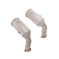 Tubo de Escape Deportivo de Acero Inoxidable para Audi RSQ8 4.0T 2019-2023, Tubo Frontal de Alto Rendimiento