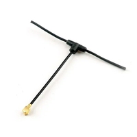 Happymodel Nouvelle Antenne Récepteur T-Omnidirectionnelle 2.4G 40MM/90 ELRS EP1 RX UFL1 Compatible avec TBS Tracer Pièce de Drone FPV RC
