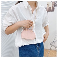 Nouvel Arrivage Mini Sac à Main à Chaînes Couleur Bonbon Porte-Monnaie Petit Sac Bandoulière Portable Sac Coque
