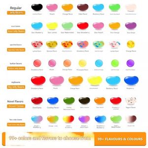 Permen Jeli Buah Pelangi Grosir untuk Anak-Anak - Permen Gummy Aneka Rasa Asam Model Jelly Bean untuk Rak Ritel dan Acara - Product Image 3