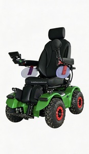 Silla de Ruedas Todoterreno con Función de Control por Voz Opcional, Respaldo Reclinable y Funciones de Elevación de Piernas - BZ-WZQX9 BZ-WZQX9 Electromag - Product Image 5