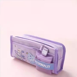 Estuche de lápices bonito Estuche de papelería de dibujos animados Estuche de lápices colorido para Niñas para niños Estudiantes - Product Image 3