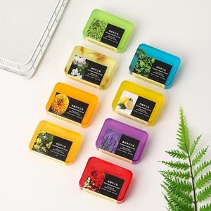 Jabón Artesanal de Aceites Esenciales para Cara, Cuerpo y Manos, 80g, Varios Sabores, Limpieza Profunda, Venta al Por Mayor de Fábrica - Product Image 4