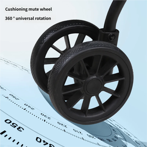 Cochecito Deportivo Plegable Multifuncional Impermeable de Aluminio <span class=keywords><strong>para</strong></span> Mascotas con Bolsa <span class=keywords><strong>para</strong></span> Perros, 4 Ruedas, <span class=keywords><strong>para</strong></span> Exteriores - Product Image 2