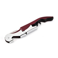 Tire-bouchon multifonction en acier inoxydable, tire-bouchon de serveur, ouvre-bouteille, cadeau promotionnel avec logo personnalisé, vente en gros