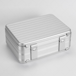 Maletín de <span class=keywords><strong>Transporte</strong></span> de Equipos de Seguridad de Carcasa Rígida con Forro Personalizado de 16 Pulgadas, Maletín de Viaje de Aleación de Aluminio - Product Image 5