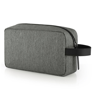 Borsa da viaggio impermeabile da uomo per rasatura e articoli da toeletta, organizer da bagno in tessuto Oxford impermeabile - Product Image 4
