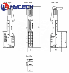 HYTECH SIEMENS SIMATIC ET 200SP <span class=keywords><strong>BaseUnit</strong></span> <span class=keywords><strong>BU15</strong></span>-<span class=keywords><strong>P16</strong></span>+<span class=keywords><strong>A0</strong></span>+<span class=keywords><strong>2B</strong></span> BU <span class=keywords><strong>Type</strong></span> <span class=keywords><strong>A0</strong></span> 6ES7193-6BP00-0BA0 - Product Image 4
