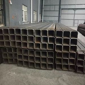 Tubería de Acero al Carbono sin Aleación, Cuadrada, Negra, Laminada en Caliente, Certificada ISO9001, Servicios de Corte/Soldadura ASTM A36/A53 - Product Image 4