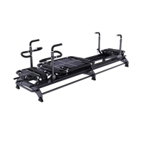 Reformer Pilates en alliage d'aluminium robuste et personnalisable, haut de gamme, pour studio, réglable, écologique, garantie 2 ans
