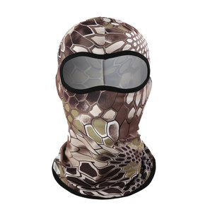 Masque facial imprimé Python pour cyclisme d'été, évacuation de l'humidité, séchage rapide, protection solaire, coupe-vent, couvre-chef unisexe - Product Image 2