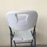 Chaise et table pliantes en plastique de haute qualité, modernes, américaines, portables, pour événements en plein air