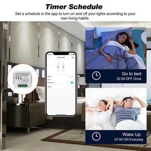 Relé Inteligente Tuya ZigBee de 16A con Monitoreo de Energía para Control de 2 Vías, Módulo de Interruptor Inteligente para Automatización del Hogar - Product Image 6
