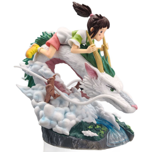 Figura Decorativa de Haku del Palacio del Dragón de El Viaje de Chihiro, Anime Ghibli, Organizador de Escritorio, Adorno para el Tablero del Auto o la Entrada - Product Image 5