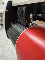 Plotter de Corte Gráfico Lisbet LB720 de 28 Pulgadas, Tamaño Máximo de Corte de 620 mm, Software Artcut/Coreldraw, Servicio Postventa, Láser para Vinilo