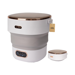 <span class=keywords><strong>Lavadora</strong></span> <span class=keywords><strong>Portátil</strong></span> Mini de 16L, Plegable, 3 Modos de Limpieza <span class=keywords><strong>para</strong></span> Ropa Interior, Ropa de Bebé y Otros Artículos Pequeños, Ideal <span class=keywords><strong>para</strong></span> Apartamentos - Product Image 1