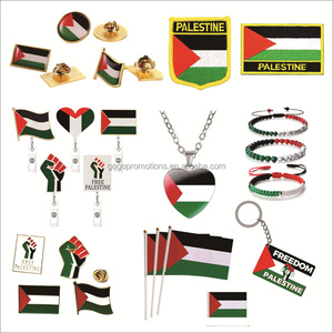 Nhà Sản Xuất Palestinian Quà Tặng Men Huy Hiệu Quốc Gia Cờ Ve Áo Pin Số Lượng Lớn Palestine Quốc Gia Quà Lưu Niệm Palestine Pin - Product Image 3