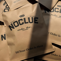Sacs de Courrier en Papier Kraft Imperméable Laminé PP Tissé avec Logo Personnalisé, En Stock, pour l'Expédition de Vêtements