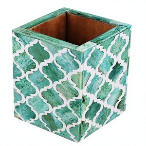 Porte-stylo en résine fait main avec forme personnalisée, organisateur de bureau, décoration pour la maison et les entreprises, cadeau - Product Image 1