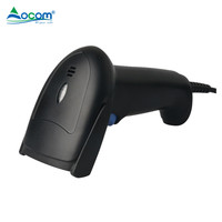 Escáner de Códigos QR Omnidireccional USB de Mano, Nueva Actualización OCBS-W217 CMOS 1D 2D, Escáner de Códigos de Barras POS