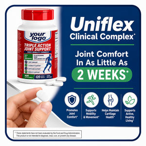 Comprimés à croquer triple action Glucosamine MSM pour le soin du cartilage articulaire, améliore la mobilité et soulage l'inconfort quotidien – Meilleures ventes - Product Image 2