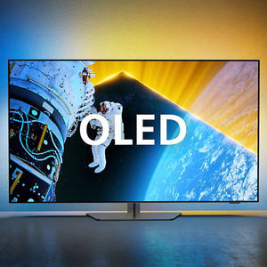 Téléviseur <span class=keywords><strong>OLED</strong></span> Ambilight <span class=keywords><strong>48</strong></span> pouces 4K sans cadre 120 Hz, connexion facile aux réseaux domestiques intelligents et aux assistants vocaux – Offre Spéciale - Product Image 2