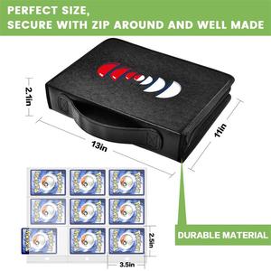 Étui de rangement pour cartes de jeu Housse d'organisation pour M.T.G C.A.<span class=keywords><strong>H</strong></span> Baseball et autres cartes de jeu Sac de collection - Product Image 4